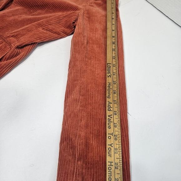 Dress Barn Corduroy Orange Blazer Jacket Size M 100% Cotton - Picture 7 of 10